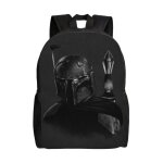 Sac  dos star wars pour adolescent, cartable en toile, sac  dos pour ordinateur portable, unisexe - ...