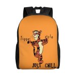 Sac � dos tigrou pour adolescent, cartable en toile, sac � dos pour ordinateur portable, unisexe - hxn1853 ...