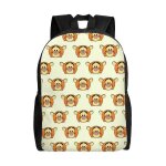 Sac  dos tigrou pour adolescent, cartable en toile, sac  dos pour ordinateur portable, unisexe - xtyd9313 ...