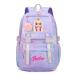 Sac  dos en toile pour livres d'ecole barbie, pour garon et fille, pour femme, adolescent, voyage, ...