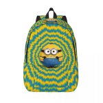 Sacs  dos en toile personnalises bob pour femmes et hommes, cartable pour etudiants, compatible avec ...