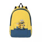 Sacs  dos en toile personnalises avec impression 3d des minions pour filles et garcons, sacs d'ecole, ...