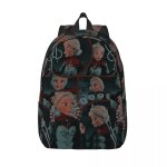 Sacs � dos en toile personnalises avec impression 3d de la princesse elsa pour ordinateur portable de ...