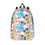 Sacs  dos en toile personnaliss mickey mouse pour femmes, hommes, tudiants, cartable, convient aux ...