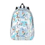 Sacs � dos en toile personnalises olaf pour femmes, hommes, ecoliers, etudiants, cartable pour ordinateur ...