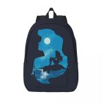 Sacs  dos en toile personnalises avec portrait de sirne par edwoody pour l'universit, cartable pour ...