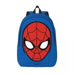 Sacs  dos en toile personnalises spider - man head pour hommes, femmes, ecoliers, etudiants, cartable, ...