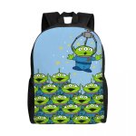 Sacs  dos toy story personnaliss imprims en 3d pour filles et garons, motif extraterrestres verts, ...