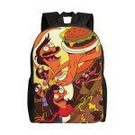 Sac  dos unisexe bob's burgers belcher adventure pour ordinateur portable, cartable pour tudiant, sac ...