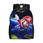 Sac  dos unisexe fly super mario pour ordinateur portable, cartable d'cole, cartable lger pour tudiants, ...