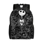 Sac � dos unisexe jack skellington l'etrange no�l de monsieur jack, cartable l�ger pour ordinateur portable, ...