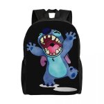 Sac  dos de voyage personnalis motif lion pour homme et femme, cartable pour ordinateur portable, dessin ...