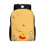 Sac  dos de voyage personnalis winnie l'ourson pour hommes et femmes, cartable d'ordinateur, dessin ...