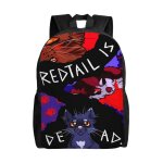 Sac � dos warrior cats pour �cole primaire, coll�ge, grande capacit�, sac � bandouli�re d�contract�, ...