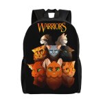 Sac � dos warrior cats pour �cole primaire, coll�ge, grande capacit�, sac � bandouli�re d�contract�, ...