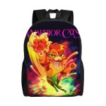 Sac � dos warrior cats pour �cole primaire, coll�ge, grande capacit�, sac � bandouli�re d�contract�, ...