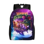 Sac  dos warrior cats pour cole primaire, collge, grande capacit, sac  bandoulire dcontract, ...