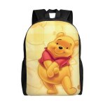 Sac  dos winnie l'ourson, dcontract, ajustable, pour l'cole, unisexe, pour ordinateur portable, lger, ...