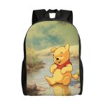 Sac  dos winnie l'ourson, dcontract, ajustable, pour l'cole, unisexe, pour ordinateur portable, lger, ...