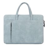Sac  main en cuir pu tanche pour hommes et femmes, sacoche pour ordinateur portable pouces, avec manches ...