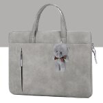 Sac � main en cuir pu �tanche pour hommes et femmes, sacoche pour ordinateur portable pouces, avec manches ...