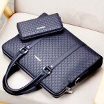 Sac  main avec lettres en relief pour homme, mallette d'affaires, sac  bandoulire  une paule, sac ...
