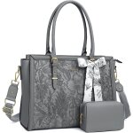 Sac ordinateur femme 15 - 15, 6 pouces, sac fourre - tout en cuir pu compatible avec macbook, , dell, ...