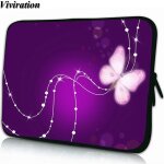 Sac d'ordinateur imprim flamant rose pour femmes, sacoche  manches, tui de protection, funda portable ...