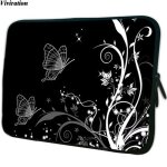 Sac d'ordinateur imprim flamant rose pour femmes, sacoche  manches, tui de protection, funda portable ...