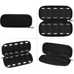 Sac de rangement cl� usb noir 10 emplacements etui de rangement cl� usb etanche accessoires electroniques ...