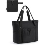 Sac de transport pliable pour femme - etanche - avec compartiment pour ordinateur portable et fermeture ...