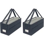 Sac de travail et de rangement en tissu, sacoche pliable pour ordinateur portable & rangement pour accessoires ...
