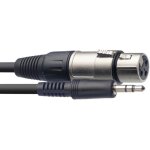 Sac1mpsxf cble xlr / mini - jack pour microphone - 1 m