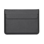 Sacoche en cuir pour ordinateur portable, compatible avec mac book air pro - for pour 12 pouces - gris ...