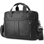 Sacoche homme pour ordinateur 15. 6 pouces sac cuir cartable cadeau porte document vritable rtro mallette ...