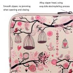Sacoche ordinateur portable 11. 6 pouces rose imitation cuir etanche anti - choc gris yonis