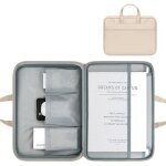 Sacoche pour ordinateur portable 13 � 13. 3 pouces imperm�able � ouverture 180 rose yonis