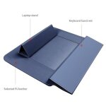 Sacoche ordinateur portable 4 en 1 etanche 17 pouces design ergonomique rose gold gris yonis