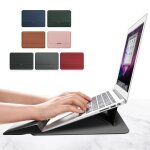 Sacoche ordinateur portable 4 en 1 etanche 17 pouces design ergonomique rose gold or rose yonis