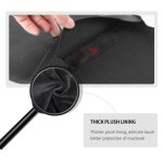 Sacoche ordinateur portable 4 en 1 l�g�re pratique pour macbook pro air 13 14 pouces gris yonis