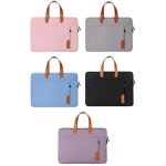Sacoche ordinateur portable imperm�able r�sistante avec doublure velours 15 pouces noir yonis