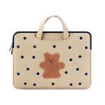 Sacoche pour ordinateur portable portable mignon bear, tui pour macbook isub pro 11, 13. 6, 14 / 15, ...