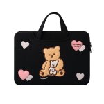 Sacoche pour ordinateur portable portable mignon bear, tui pour macbook isub pro 11, 13. 6, 14 / 15, ...