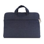 Sacoche ordinateur portable pochette macbook 15 pouces coque pc impermable bleu jean - yonis