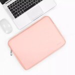 Sacoche ordinateur portable rose 16 / 17 pouces cuir pu imperm�able r�sistant yonis