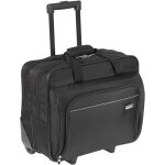 Sacoche a roulettes executive avec poigne tlescopique, sac pour ordinateur portable 15, 6 pouces, porte ...