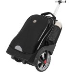 Sacoche a roulettes pour ordinateur portable de 19 pouces, sac a livres a roulettes pour adolescents, ...