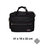 Sacoche tendance pour homme - toile - bandouli�re ajustable, multi - poches pour ordinateur et documents ...