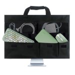 Sacoche de transport de voyage pour ordinateur de bureau imac 24 pouces, sac de rangement de protection ...