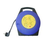 Safetool - extension de bobine - ca 230 v - connecteurs de sortie : 4 - 10 m cordon